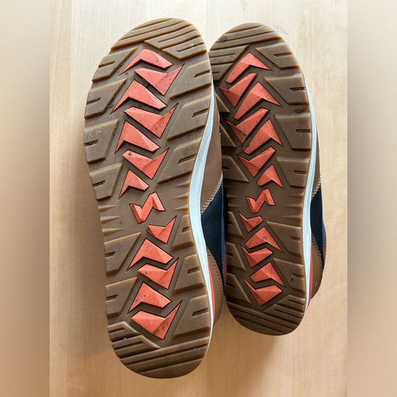 Forsake Banks Rugged Low Top Outdoor Hiking Navy/Orange Sz. 13 Sneaker - Picture 4 of 4